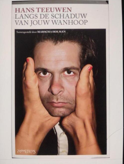 H.E.M. Teeuwen - Langs de schaduw van jouw wanhoop - + CD, Boeken, Literatuur, Zo goed als nieuw, Nederland, Ophalen of Verzenden