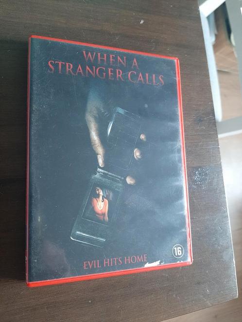 When a stranger calls. Horror Thriller DVD., Cd's en Dvd's, Dvd's | Horror, Gebruikt, Vanaf 16 jaar, Ophalen of Verzenden