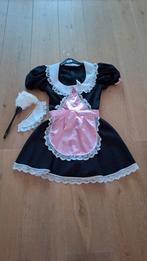 Carnavalskleding: Schoonmaakster / Huishoudster Maat S, Kleding | Dames, Carnaval, Ophalen of Verzenden, Zo goed als nieuw, Kleding