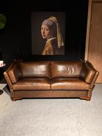 Zgan Klassieke Kasteelbank Meek Mol & Geurts, Driepersoons, 75 tot 100 cm, Zo goed als nieuw, Klassiek Chique