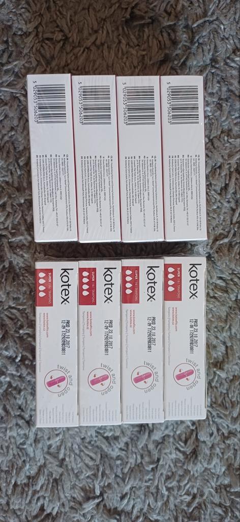 Tampons Kotex Super, twist and open, 32 doosjes a 16 stuks, Sieraden, Tassen en Uiterlijk, Uiterlijk | Lichaamsverzorging, Nieuw