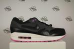 Nike Air Max 1 Black Club Pink - 44 / 44,5, -, Zwart, -, Nieuw
