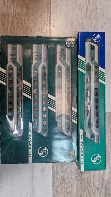 Sachsenmodelle DB Dubbeldekker Wagon Set H0 beschikbaar voor biedingen