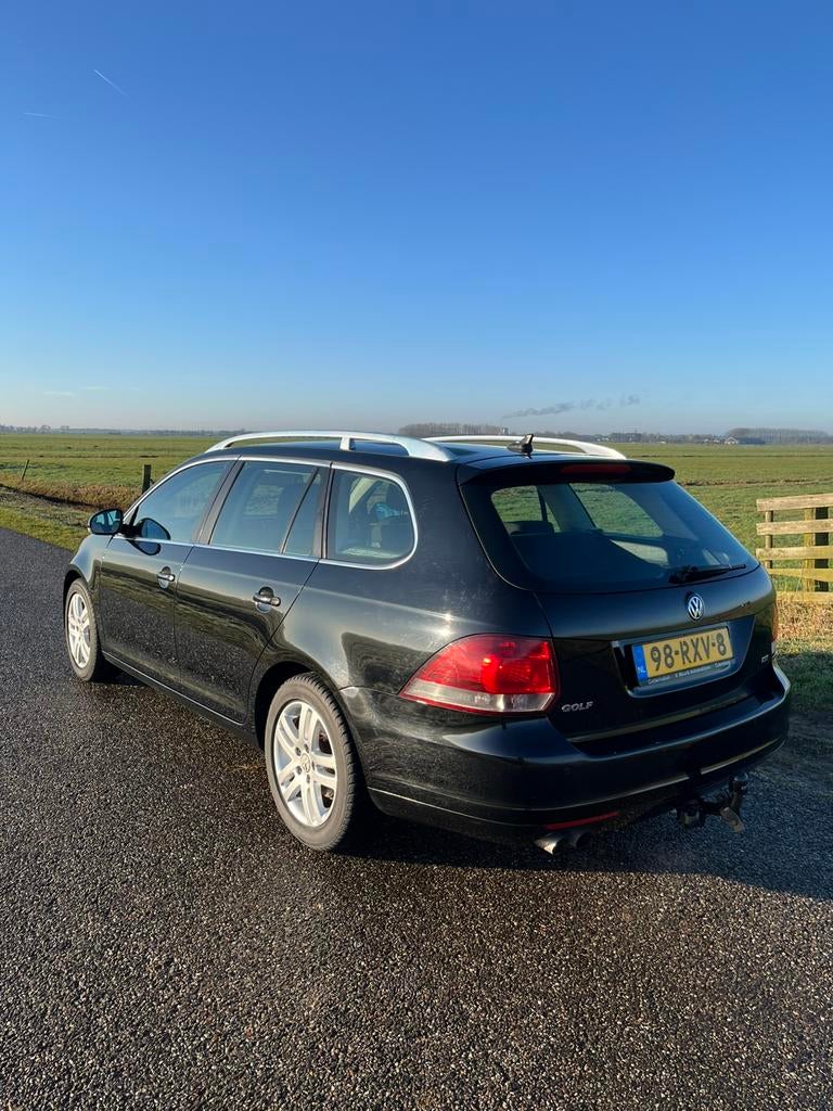 Volkswagen Golf 1.4 TSI 90KW Variant Dsg7 2011 Zwart NAP, Auto's, Euro 5, 4 cilinders, Alcantara, Origineel Nederlands