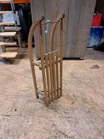 Houten slee Davos, Ophalen, Gebruikt