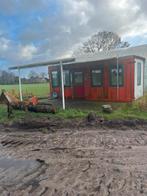 Schaftkeet zuipkeet kantine met stevige slee, Ophalen, Gebruikt
