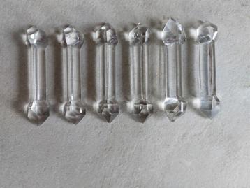 Art Deco kristallen messeleggers beschikbaar voor biedingen