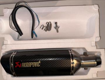 Universele Akrapovic Replica Uitlaat Nieuw In Doos Motor 