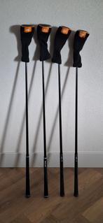 4 Mizuno jpx fly-hi hybride's, Sport en Fitness, Golf, Ophalen of Verzenden, Zo goed als nieuw, Club, Mizuno