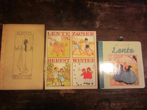 Rie Cramer Kartonboek Lente/Beatrijs, Boeken, Gedichten en Poëzie, Zo goed als nieuw, Ophalen of Verzenden