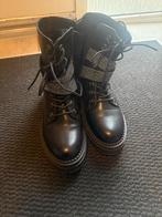 dames enkellaarsjes, Zwart, Lage of Enkellaarzen, Ophalen of Verzenden, Zo goed als nieuw