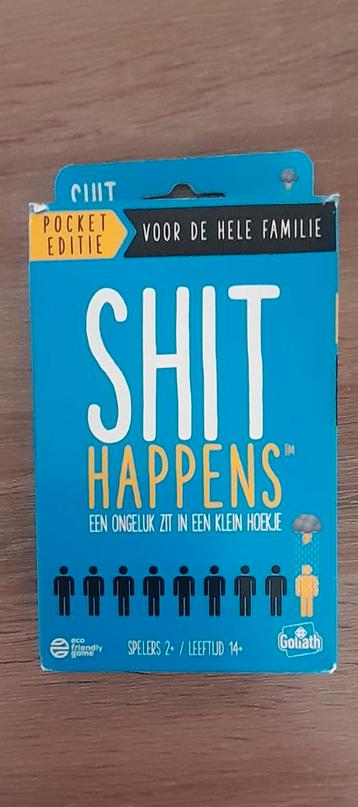 Shit Happens, Een Ongeluk Zit In Een Klein Hoekje - pocket.  beschikbaar voor biedingen