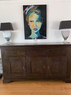 Donkerbruin dressoir, Huis en Inrichting, Kasten | Dressoirs, Ophalen, Zo goed als nieuw, 25 tot 50 cm