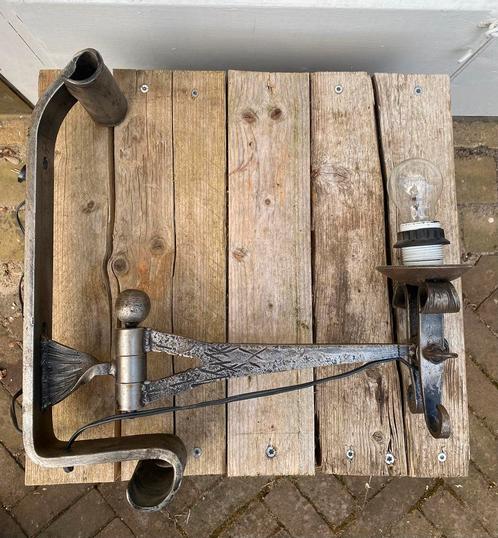 Metalen wandlamp, Huis en Inrichting, Lampen | Wandlampen, Ophalen of Verzenden