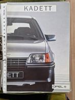 Folders Opel Kadett E, Ophalen of Verzenden, Zo goed als nieuw, Opel