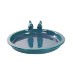 Vogelbad/drinkschaal petrol, Tuin en Terras, Vogelhuisjes en Vogelbaden, Design voorbuiten.nl, Norg, Nieuw, Info@greenallround.nl