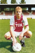 Spelerskaart Dennis Bergkamp + originele handtekening, Verzamelen, Ophalen of Verzenden, Gebruikt, Ajax, Spelerskaart
