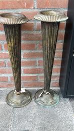 Antieke Bronzen Vazen - Set van 2, Ophalen of Verzenden