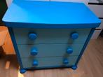Ladekast kunstof blauw ikea mammut serie, Kinderen en Baby's, Kinderkamer | Commodes en Kasten, Zo goed als nieuw, 75 tot 100 cm