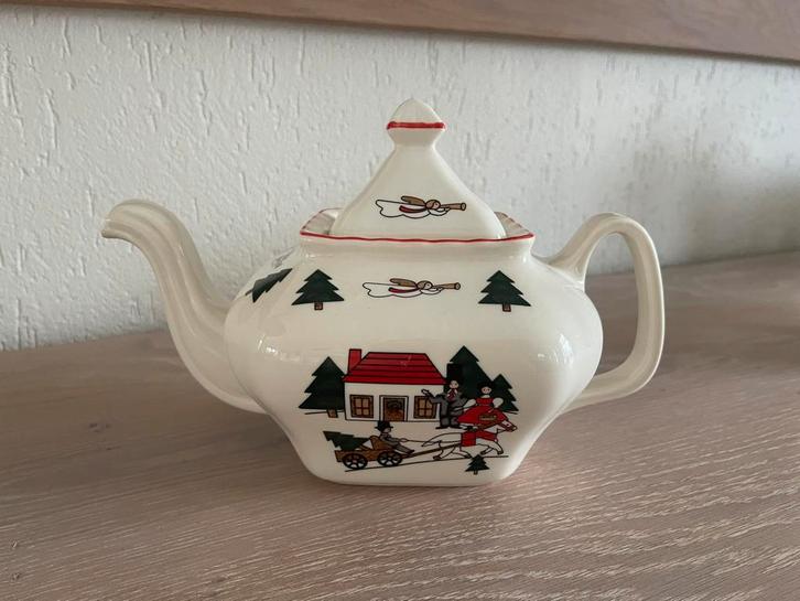 Wedgwood Masons Christmas Theepot, Antiek en Kunst, Antiek | Servies los, Ophalen of Verzenden
