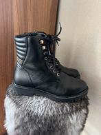 Zwarte biker boots dames maat 36, Kleding | Dames, Schoenen, Ophalen of Verzenden, Zo goed als nieuw, Zwart