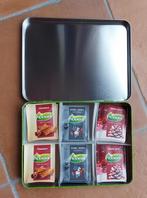 NIEUW! groen plat kerst trommeltje met 16 Pickwick thee, Ophalen of Verzenden, Nieuw