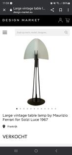Design lamp, Huis en Inrichting, Lampen | Tafellampen, Ophalen, Zo goed als nieuw, Minder dan 50 cm