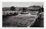 Boekelo Bad - Hotel oude gelopen ansichtkaart B6685, Ophalen of Verzenden, 1940 tot 1960, Gelopen