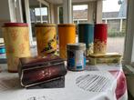 Veel prachtige oude retro blikken, Verzamelen, Ophalen of Verzenden, Gebruikt, Overige, Overige merken
