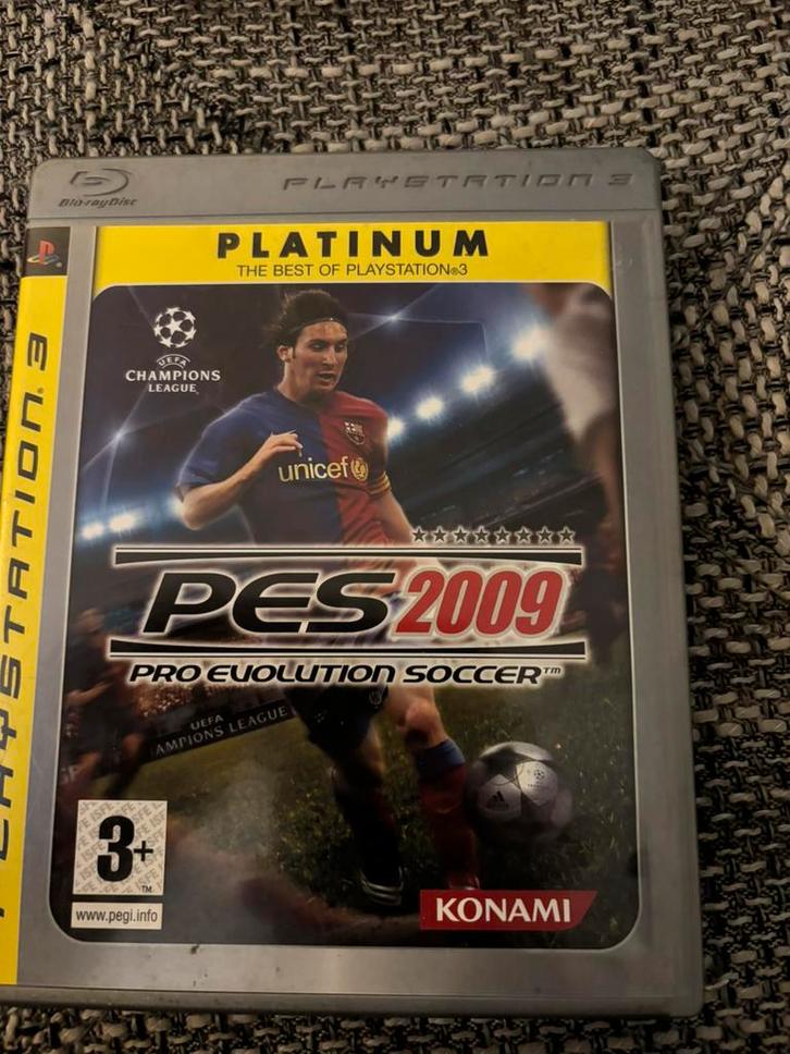 PlayStation 3 - Pro Evolution Soccer 2009, Spelcomputers en Games, Games | Sony PlayStation 3, Zo goed als nieuw, Sport, 1 speler