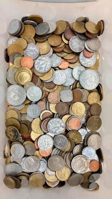 Wereldmunten Verzameling - 2 kg beschikbaar voor biedingen