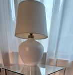 Mooie witte schemerlamp, Ophalen, Klassiek, Stof, Zo goed als nieuw