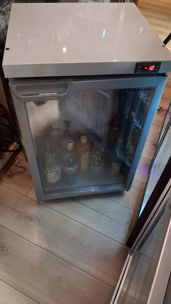 Sterke Drank Bar Vriezer, Verzamelen, Biermerken, Reclamebord, Plaat of Schild, Overige merken, Ophalen of Verzenden