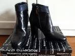 Roberto d'Angelo nieuwe zwarte leren enkellaarsjes 33½ 33.5, Kleding | Dames, Schoenen, Zwart, Lage of Enkellaarzen, Nieuw, Ophalen of Verzenden
