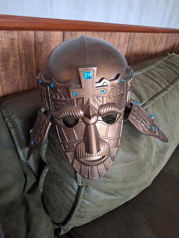 (Doods)masker oude Engelse koningen voor LARP of carnaval, Hobby en Vrije tijd, Kostuums, Theaterbenodigdheden en LARP, Zo goed als nieuw