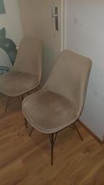 2 Stijlvolle Eetkamerstoelen, Huis en Inrichting, Stoelen, Ophalen, Twee, Overige kleuren, Zo goed als nieuw