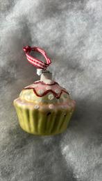 Kerstbal cupcake glas, Diversen, Kerst, Ophalen of Verzenden, Zo goed als nieuw