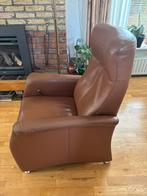 Relaxstoel, Huis en Inrichting, Fauteuils, Ophalen, Gebruikt, Minder dan 75 cm, Leer
