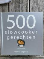 Carol Beckerman - 500 slowcooker recepten, Gelezen, Hoofdgerechten, Ophalen of Verzenden, Carol Beckerman