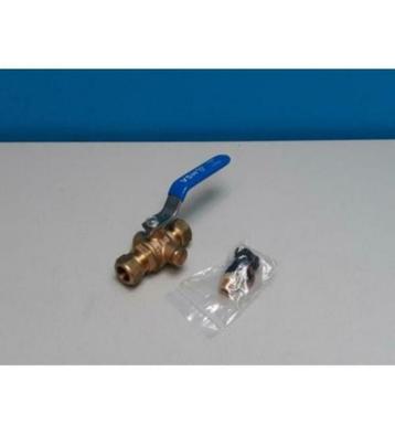 Waterkogelkraan met aftap (VSH) K2341 2x 15mm knel 0504702 beschikbaar voor biedingen