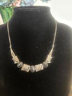 Zilveren art deco ketting, Sieraden, Tassen en Uiterlijk, Kettingen, Ophalen of Verzenden, Zo goed als nieuw, Zilver