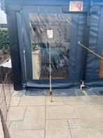 k16 – boothengel 1,50 meter lang met molenhouder, Watersport en Boten, Ophalen of Verzenden, Gebruikt, Werphengel