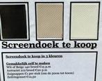 Screendoek te koop (alleen nog wit en beige), Ophalen of Verzenden, Zo goed als nieuw, Wit
