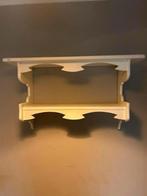 Mooi groot houten brocant wandrek, Antiek en Kunst, Curiosa en Brocante, Ophalen