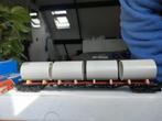 Roco H0.  DB lange rongewagon met buizen.  Kortgekoppeld., Gelijkstroom, Verzenden, Wagon, Zo goed als nieuw
