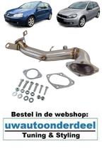 Racing Downpipe RVS Geschikt Voor Volkswagen Golf 6 1.4 TSI, Auto diversen, Wieldoppen, Verzenden, Nieuw