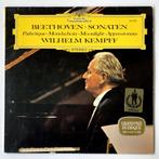 LP Wilhelm Kempff piano Beethoven Sonaten, Deutsche Grammoph, Gebruikt, Ophalen of Verzenden