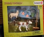 Poetset met kalf en lam Schleich, Ophalen of Verzenden, Nieuw