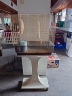 Vogelkooi op voet, Ophalen, Metaal, Vogelkooi