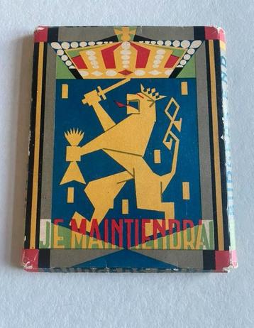 Set art deco fietskaarten uit 1929 Burgers beschikbaar voor biedingen